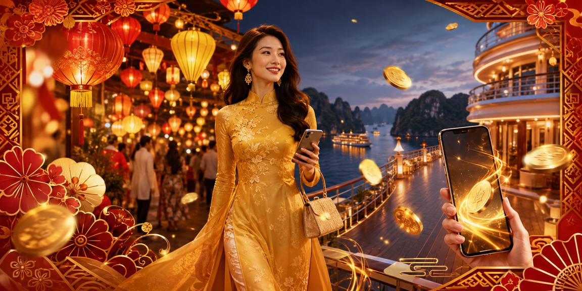 Game casino phong cách Hạ Long Bay